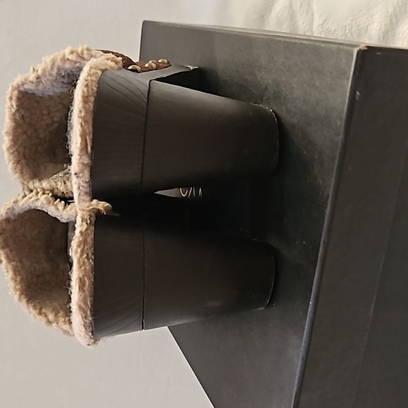 Union Bay Brown Suede Clogs - Picture 2 of 3